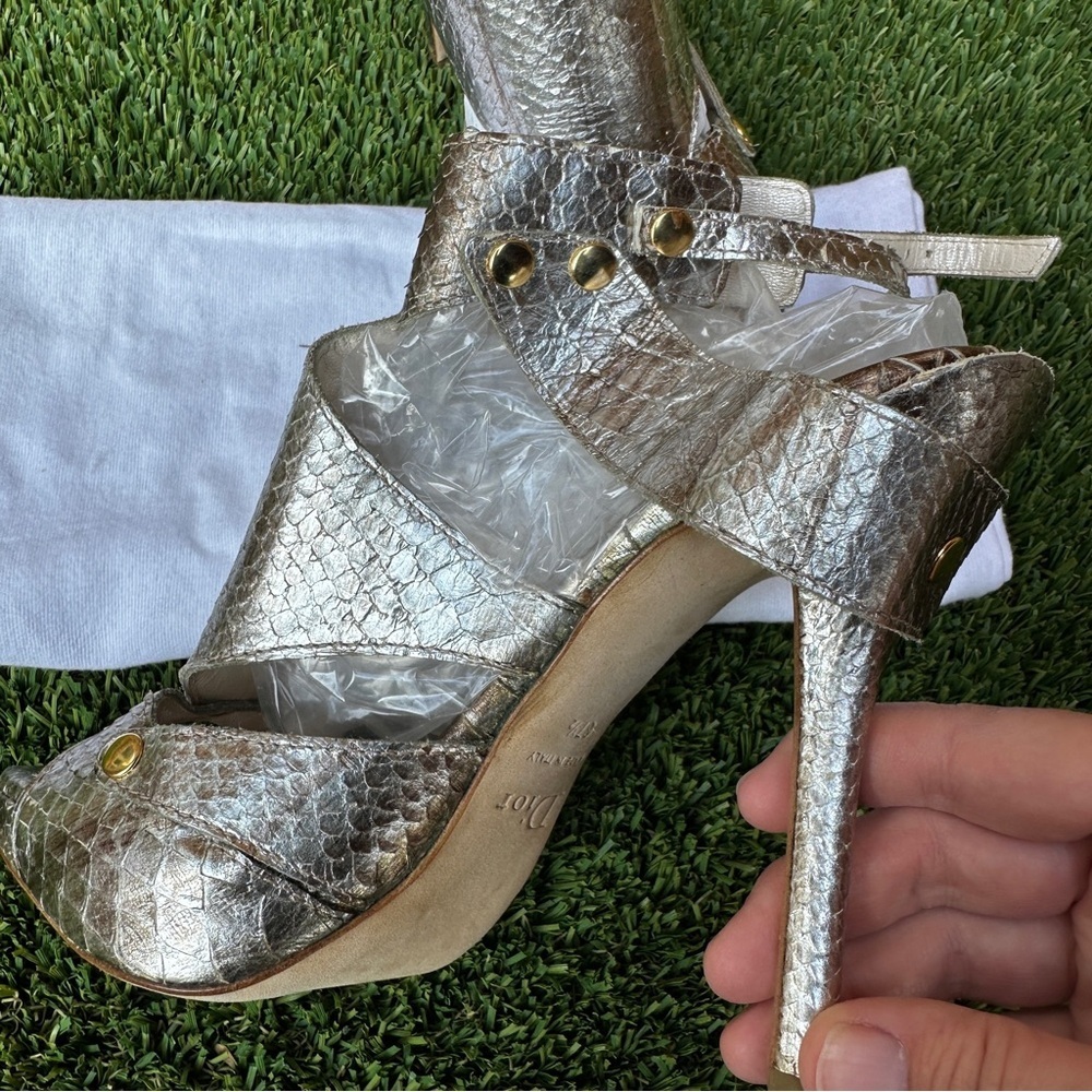Dior gladiator heels NEW - Picture 10 of 14